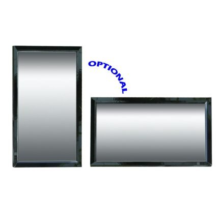 FIDELIS FMC-996045 (600 x 450) Stainless Steel Framed (Tinted Black)